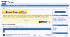 Desktop Screenshot of drugs-forum.com